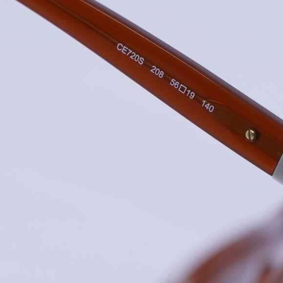 🕶️ New Chloe CE720S 208 Sunglasses - Caramel Frame, Brown Lenses - Picture 6 of 8